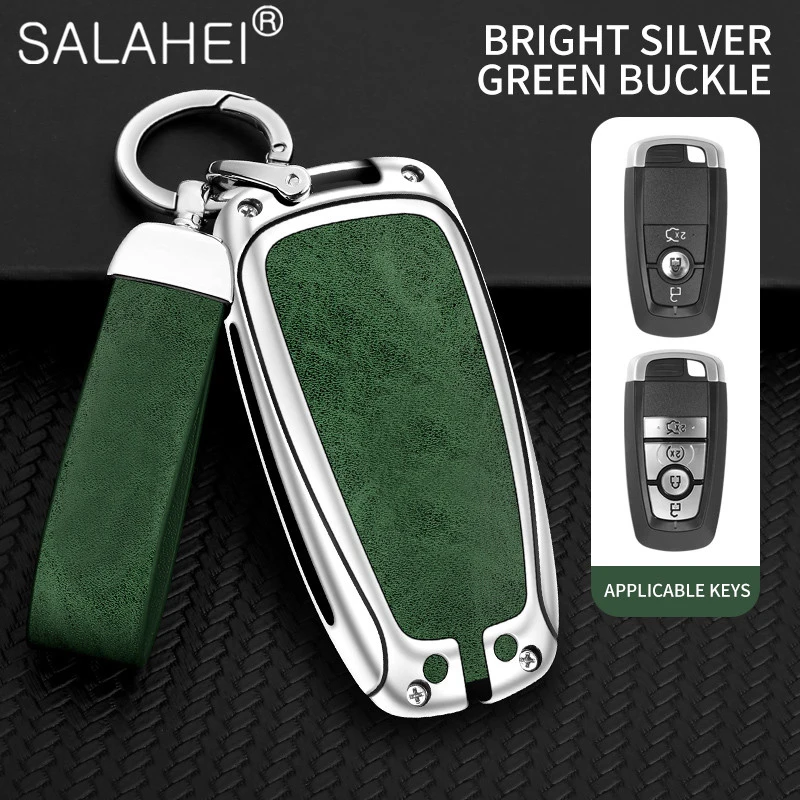 

Zinc Alloy Car Key Fob Case Cover Shell Bag For Ford Ranger Everest Mustang Focus Fiesta Ecosport Edge Kuga Expedition Explorer