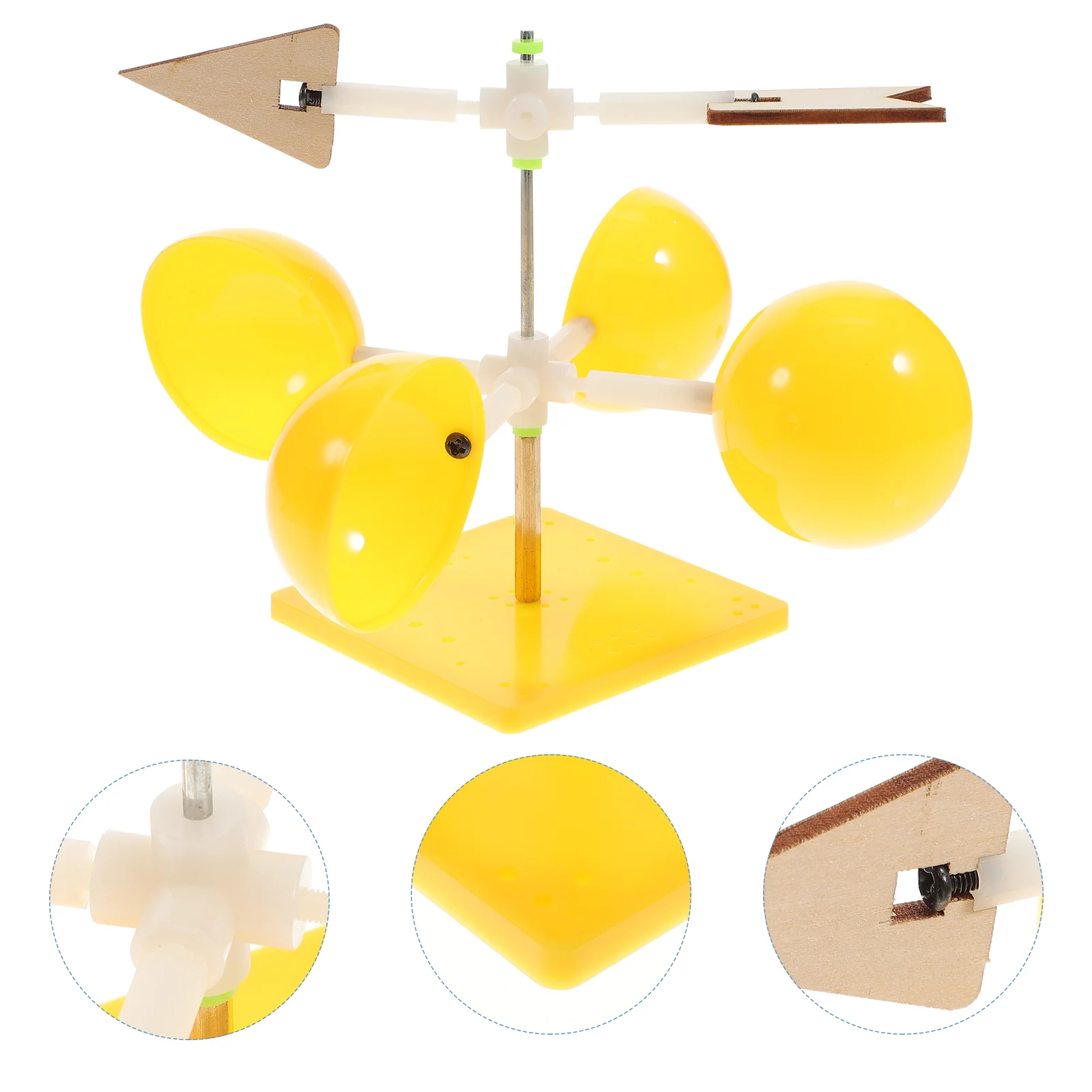 

Weather Wind Vane Kids Science Toy Kittoys Station Vanes Diy Assembly Weathervane Model Windmillindicatortools Scientific
