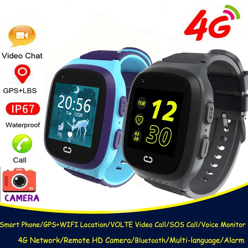 

LT31 4G Smart Watch Kids GPS WIFI Video Call SOS IP67 Waterproof Child Smartwatch Camera Monitor Tracker Location Phone Watch