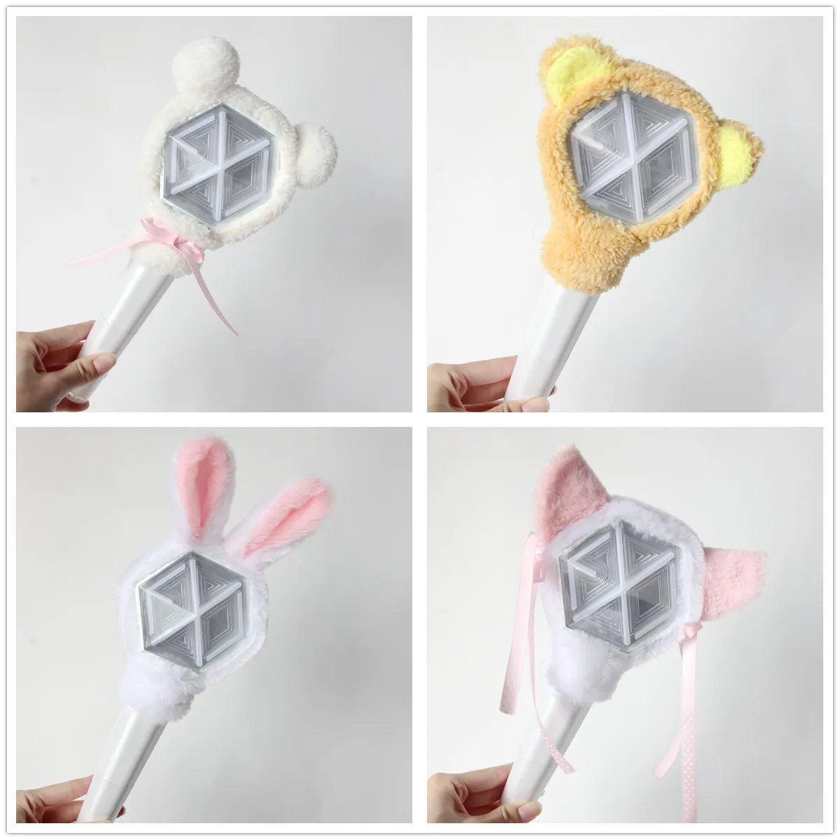 

1pcs Kpop Lamp Cover for EXO Lightstick Plush Protective Cover for Decorate EXO Light Stick