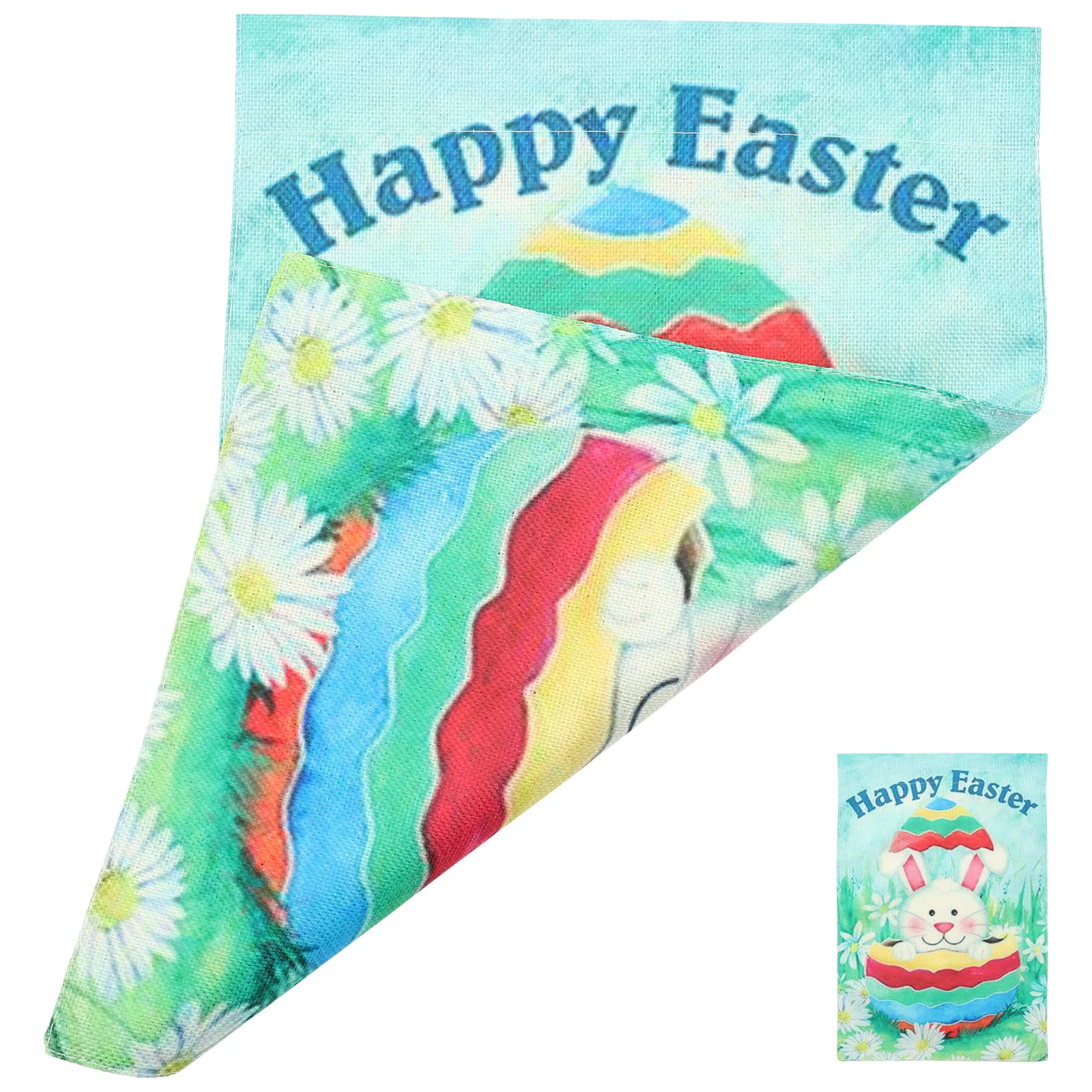 

Easter Flag Garden Spring Welcome Banner Party Decorations Bunny Yard Outdoor Supplies Vertical Rabbit Signs Lawn Farmhouse