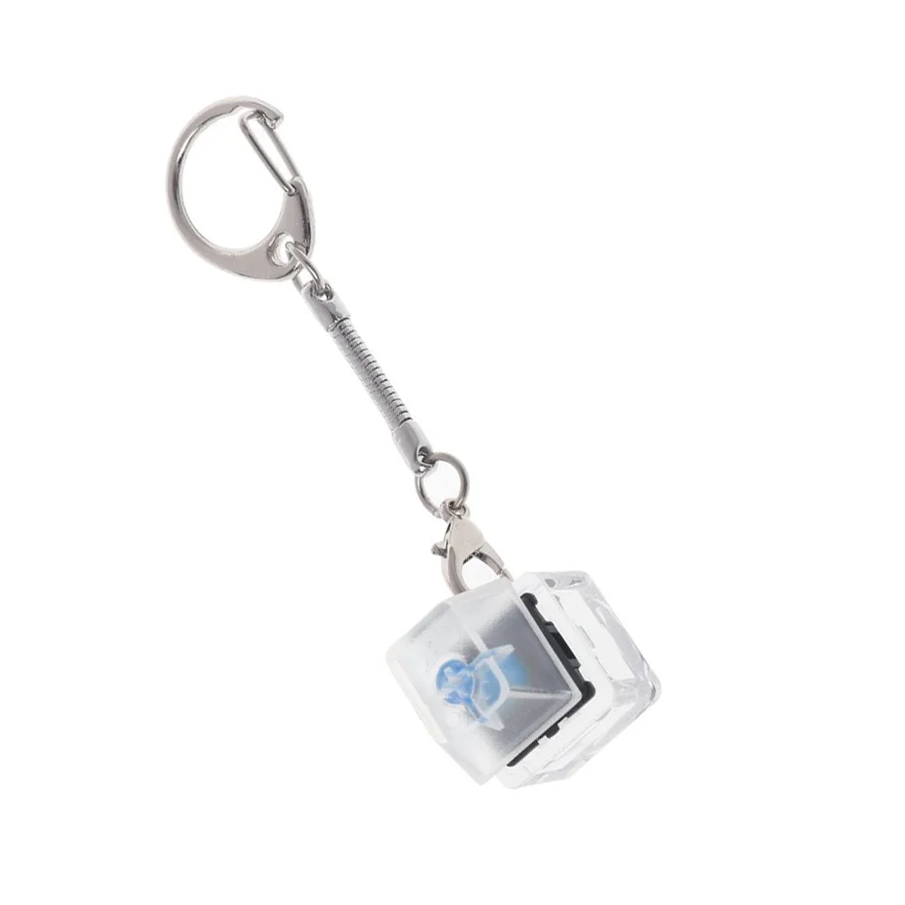 

Plastic Blue Switch Tester Portable Creative Keyring Mechanical Keyboard Supply