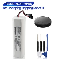 original replacement battery for xiaomi mijia mi sweeping mopping robot vacuum cleaner 1t p2008 4s2p mmbk 74 88wh