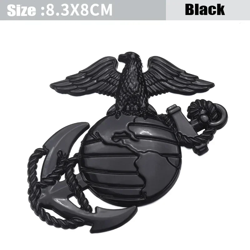 Металлическая Эмблема для кузова морской пехоты брызговик задний багажник