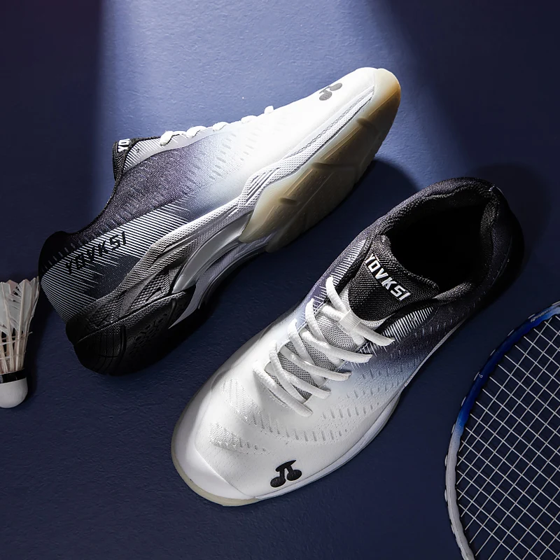 

Новая обувь для бадминтона для мужчин и женщин, профессиональная одежда для бадминтона, Уличная обувь для волейбола, Нескользящие теннисные кроссовки