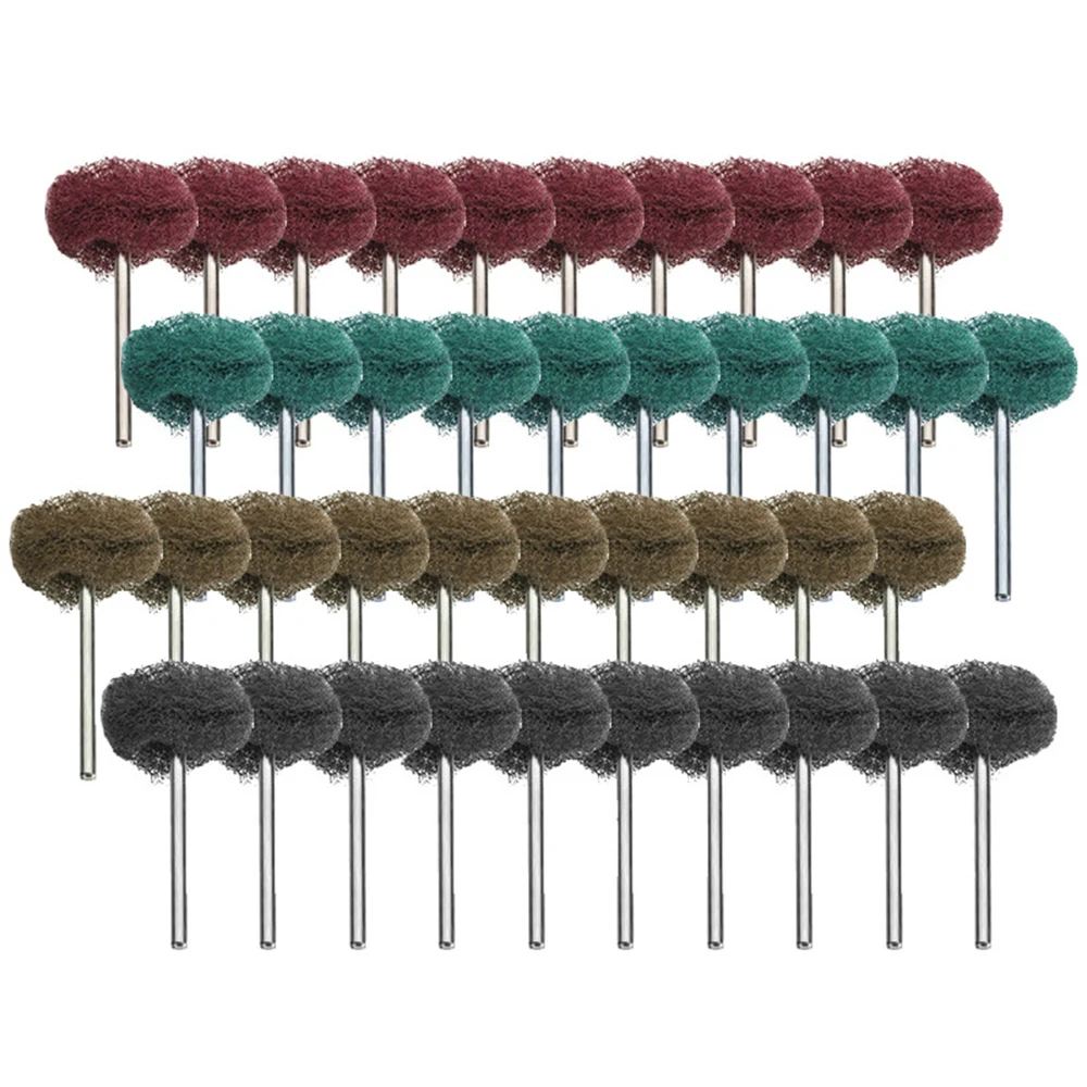 

40 шт./набор, нейлоновые полировальные мини-диски