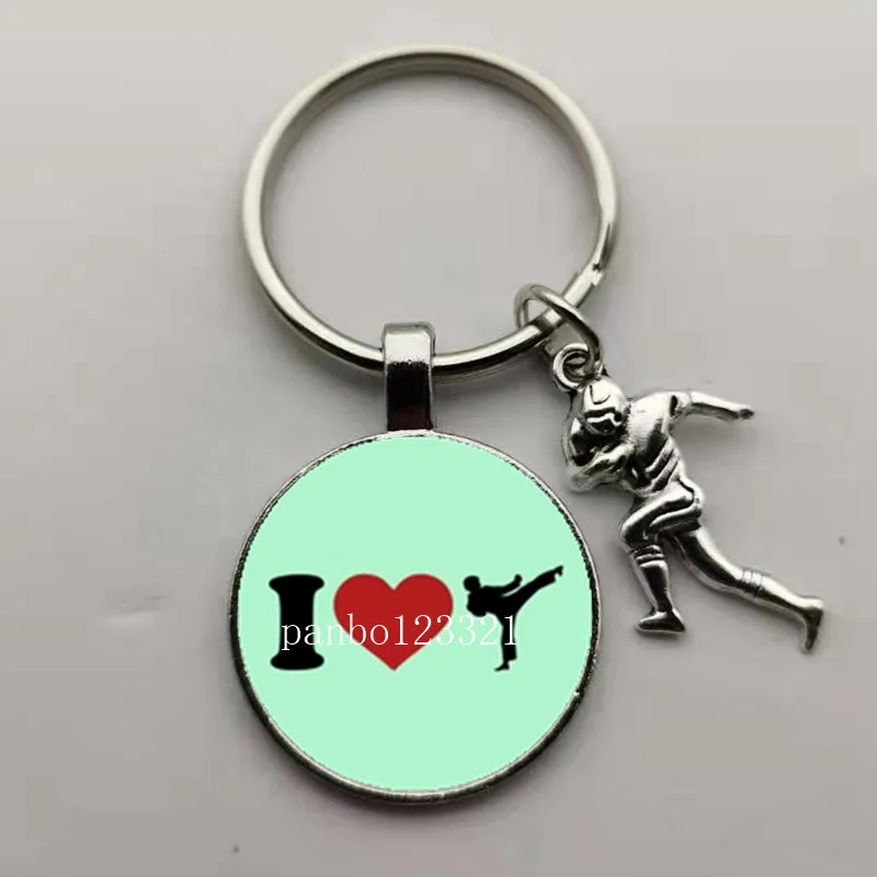 Новинка модная модель в стиле любящее дзюдо брелок с карате Изысканная