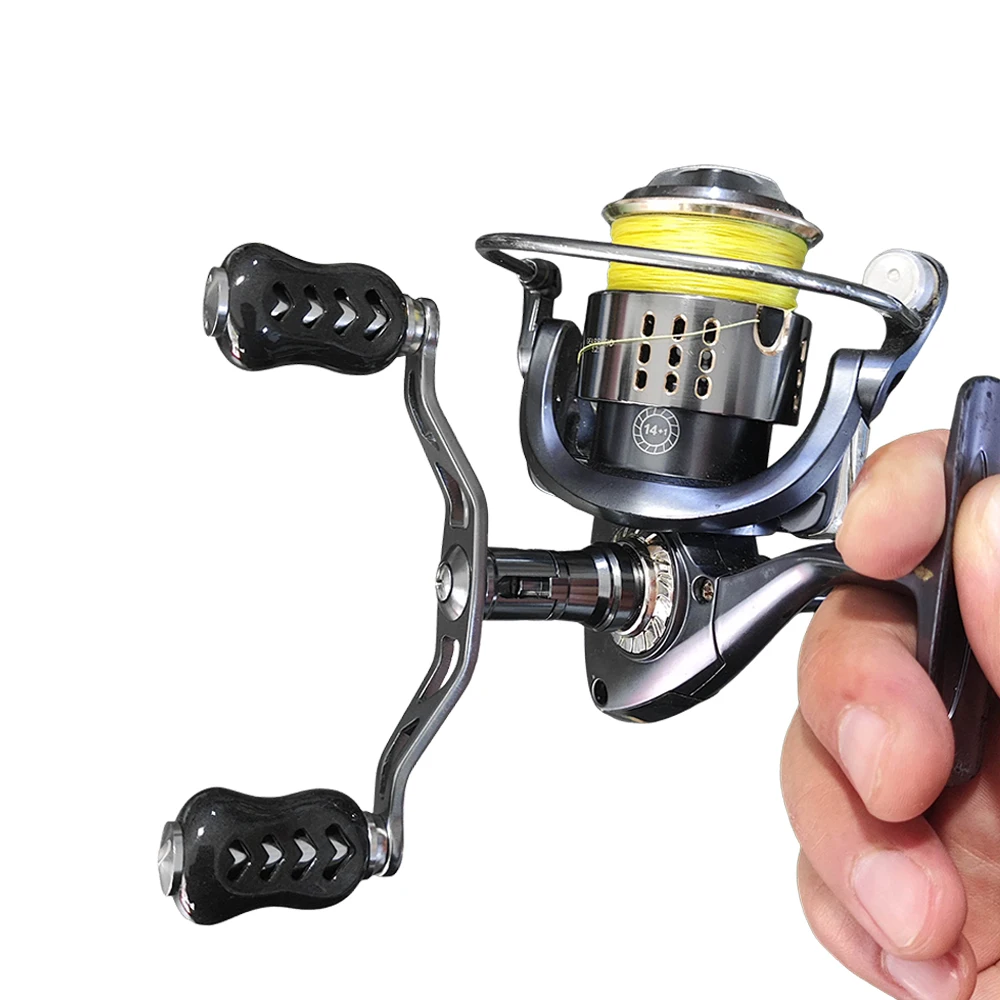Фото Складная металлическая рукоятка для рыболовных катушек KASTKING/SHIMANO, вкручивающаяся, усиленная №4