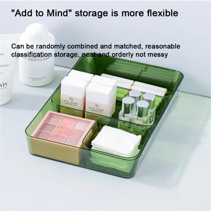 

High Quality Organizer Box Cabinet Built-in Stationery Office Desk Plastic Storage Box Desk Sorting Storage Box Rectangular