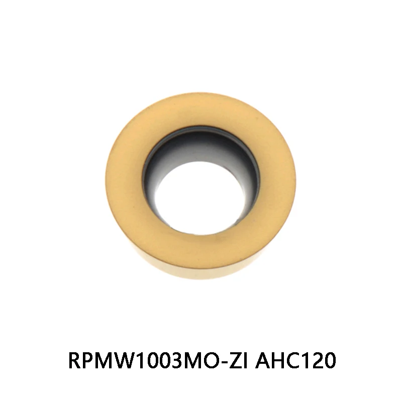 

10Pcs carbide inserts RPMW1003MO-ZI AHC120 RPMT1204MO-M01RPMT08T2MO-M01 RPMT10T3MO-M01 AH120 AH725 free shipping