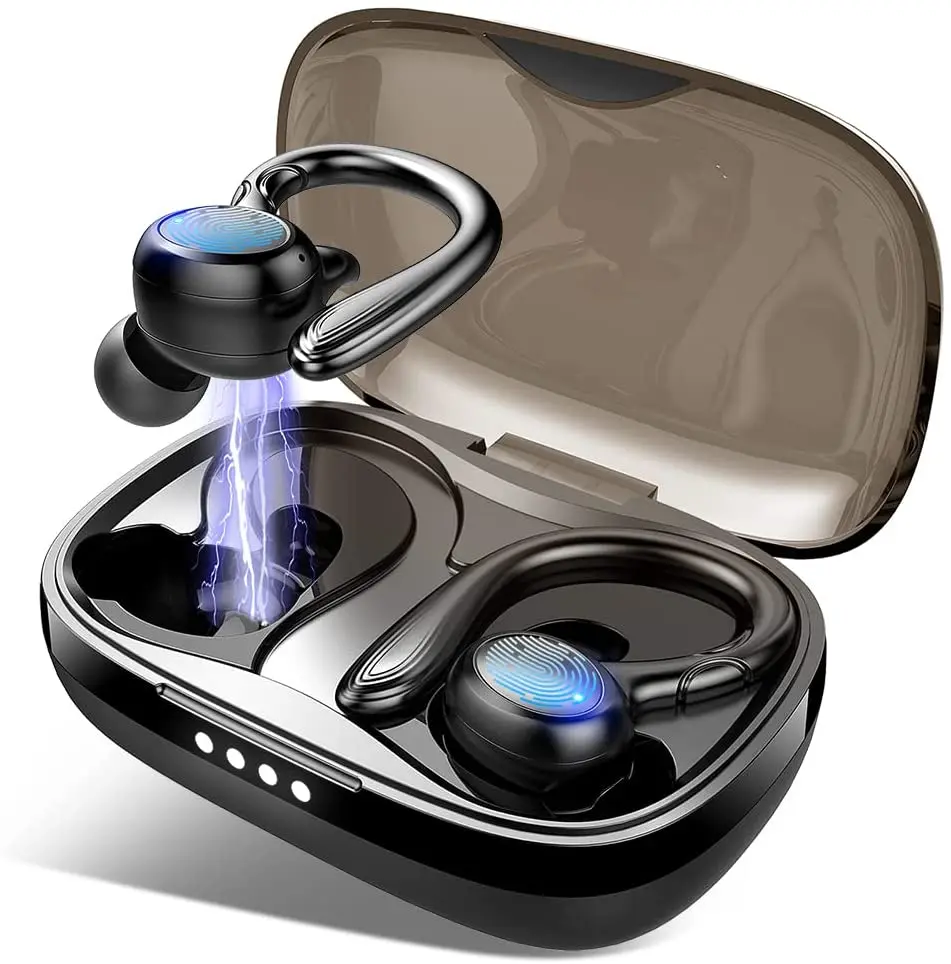 

FOR Wireless Earbuds, Bluetooth 5.1 Sport Headphones in Ear with Detachable Earhooks, Wireless Headphones Bluetooth Earbuds,