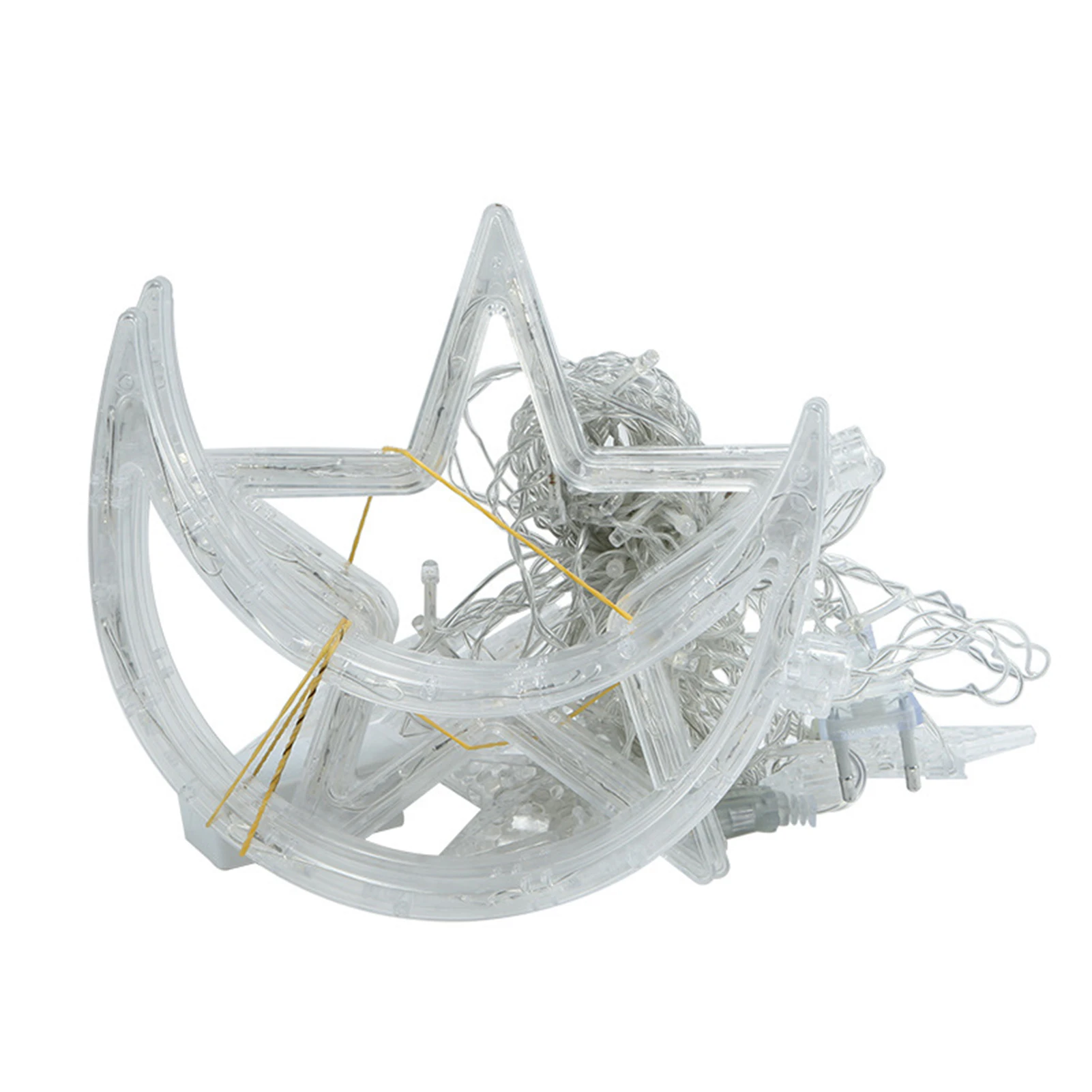 

Ramadan Decorations Star Moon Led Curtain Garland String Light Eid Mubarak Islam Muslim Party Decor For Eid Mubarak Home Decor