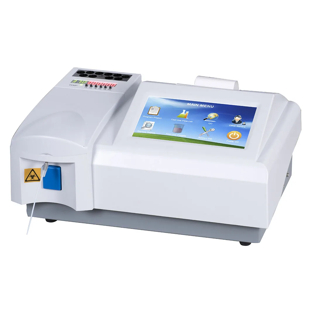 Высококачественный полуавтоматический ветеринарный биохимический анализатор