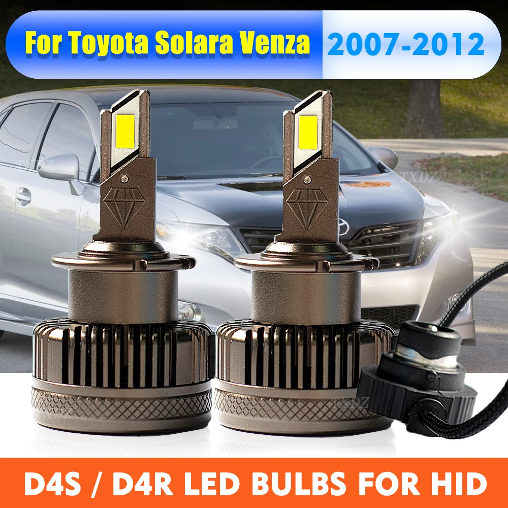 Светодиодные фары D4 Лампы D4S D4R светодиодные 6000K 55 Вт D4C 66440 42402 Комплект для