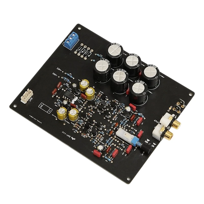 

M5 JRC5532 MC Mm Front Stage Player Board Replacement Spare Parts 3300UF/25V X 6 Filter Circuit Audio Signal Board For Home DIY
