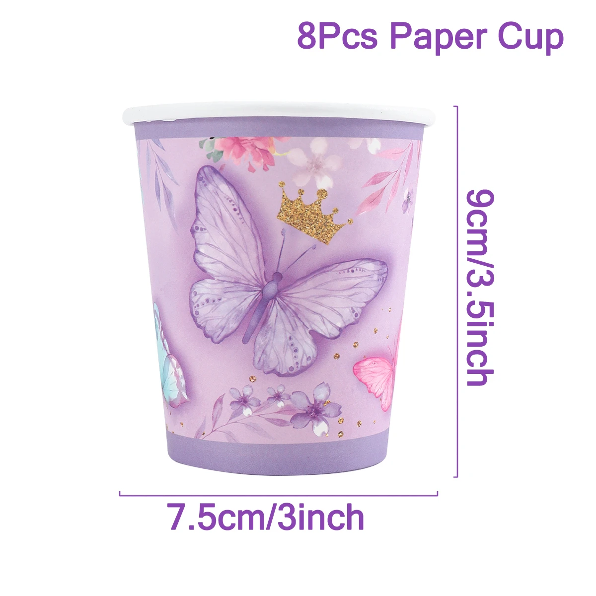 

Одноразовые бумажные бабочки PATIMATE для вечеринки