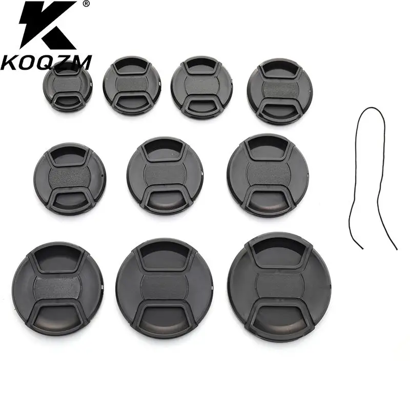 

1PC Camera Lens Cap High-quality 40.5mm 49mm 52mm 55mm 58mm 62mm 67mm 72mm 77mm 82mm Snap on Front Lens Cap for Camera