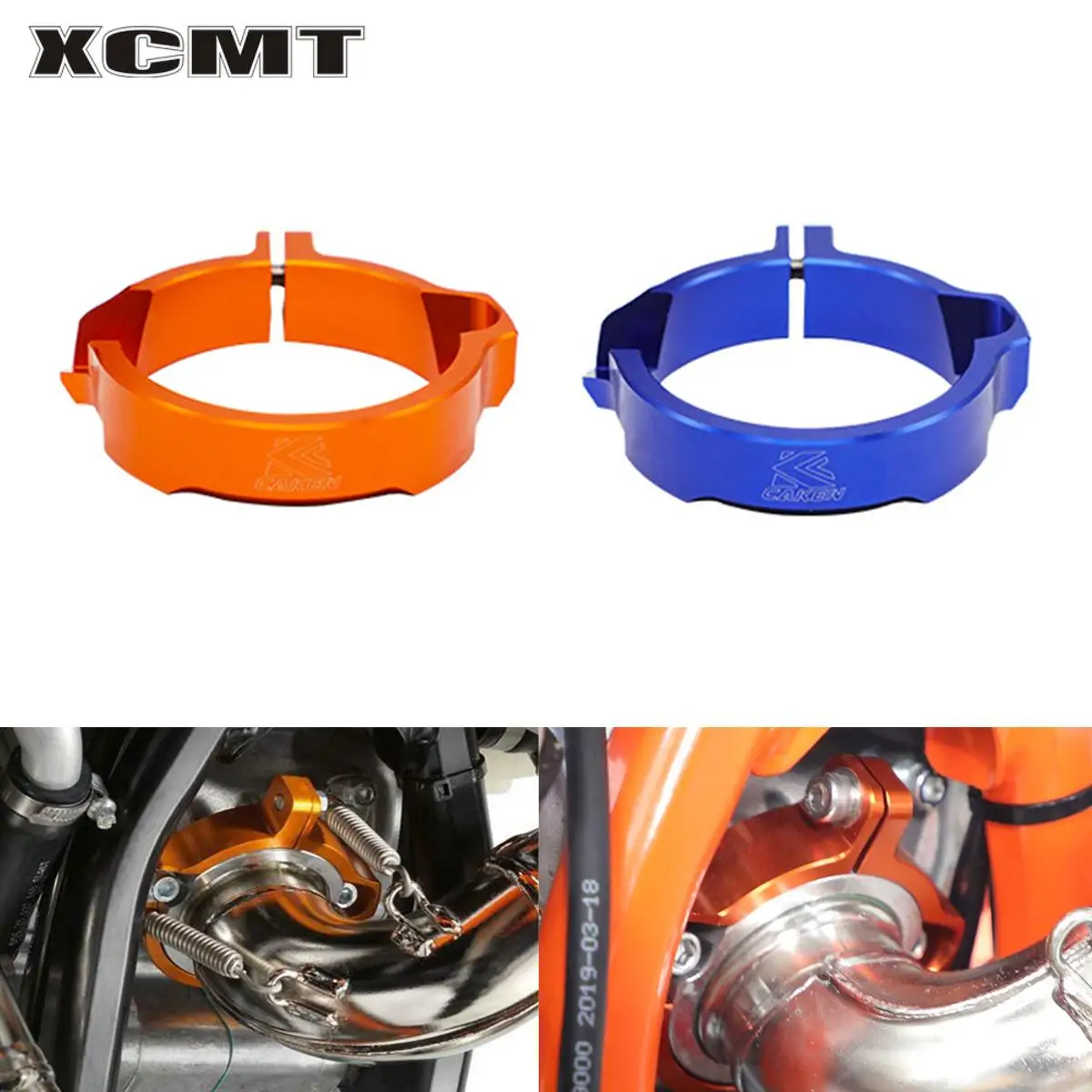 

Зажим выхлопной трубы, с фланцами, для kтм XC, XCW, SX, 250, 300, 2017