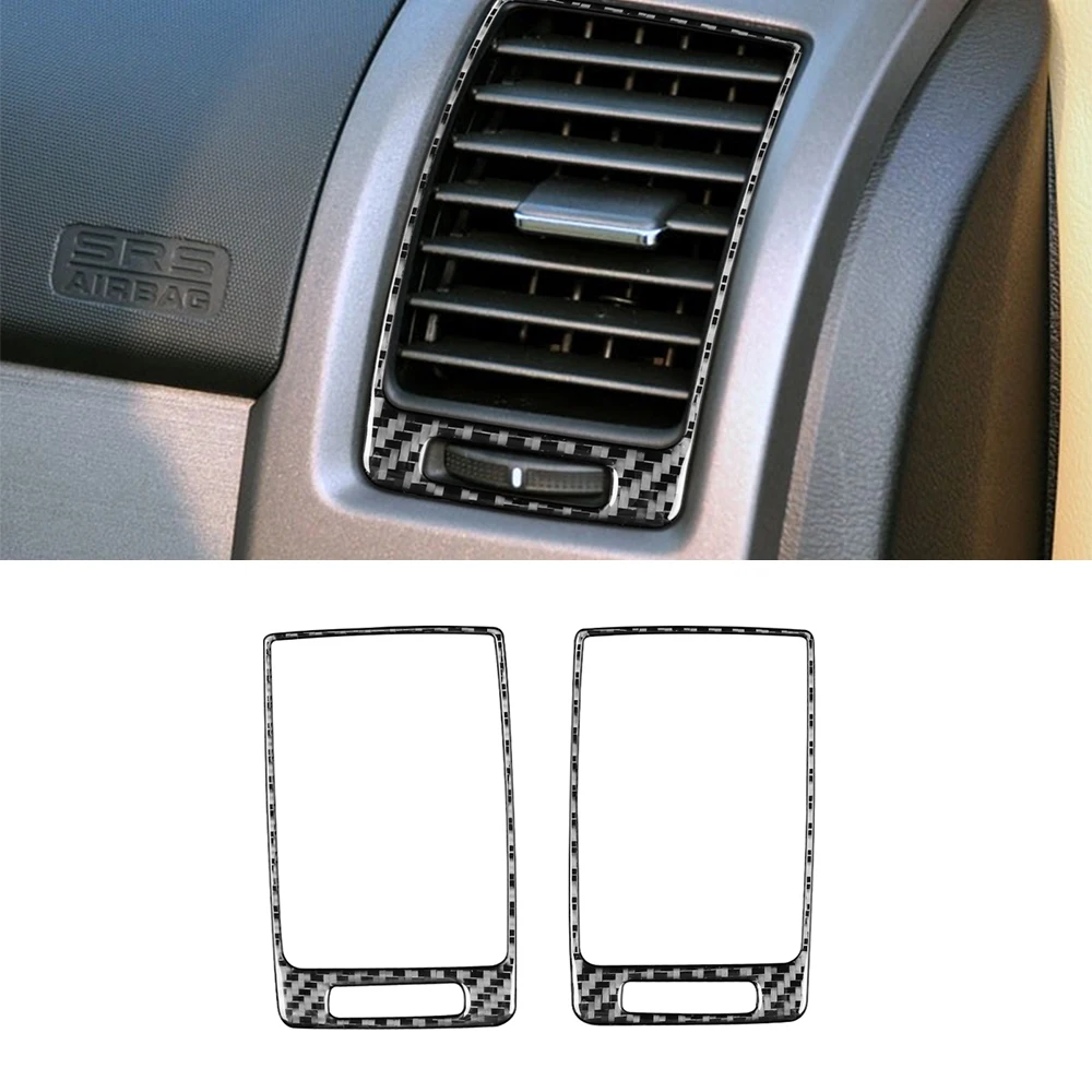 

for Honda CRV 2007-2011 Center Console Side Air Vent Outlet Decoration Sticker Decal Cover Trim Car Interior Accessories