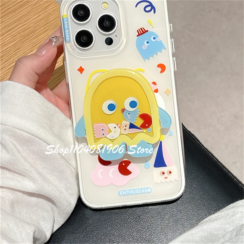 Корейский милый встряхивающий мультяшный кронштейн Tok Griptok для IPhone 16, 15, 13, аксессуары для телефонов Samsung, держатель, кольцо, подставка, подарок (art.: 3920cf4939cc0) - 3920cf4939cc0