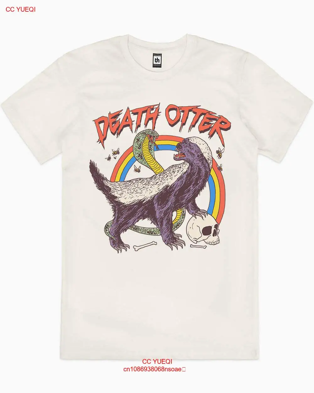 Футболка с надписью Death Otter