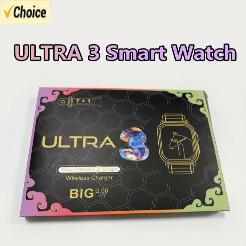 7 браслетов для часов Новые часы 10 Super 3 умные ZDH-W300 квадратный экран монитор ЭКГ reloj