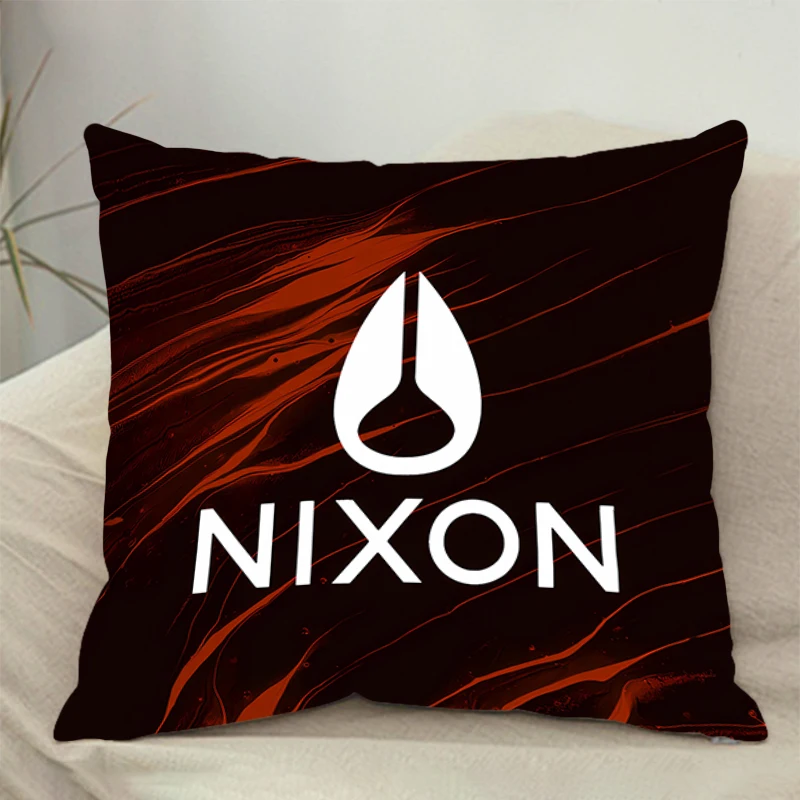 Nixon Квадратный Чехол Для Подушки Двусторонняя Удобная Домашняя Декоративная