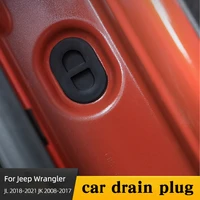 car drain plug for jeep wrangler jl 2018 2022 jk 2007 2017 easily installed waterproof tool protection clip accessories