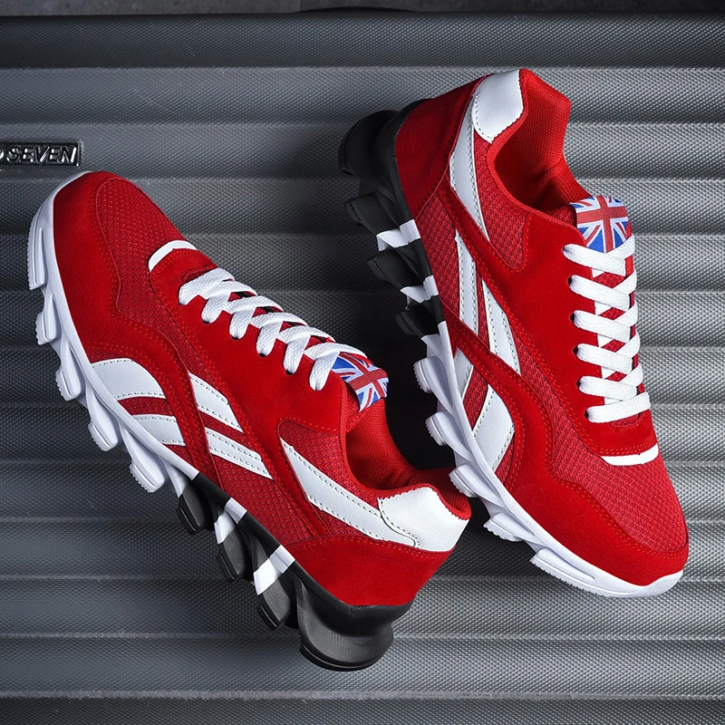 Hot Sale Men Running Shoes Mesh Breathable Men Sneakers Outdoor Sport Shoes Male Gym Sneakers Couple Jogging Men Athletic Shoes