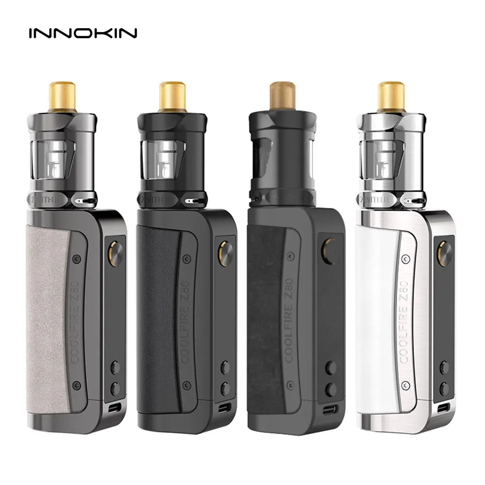 

Original Innokin Coolfire Z80 Kit 80W with Zenith II Tank 5.5ml Compatible with All Zenith (Z) Series Coil Eletronic Cigarette