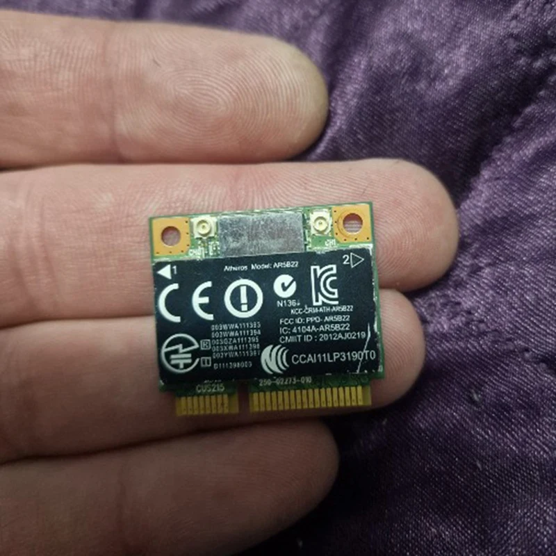 Wi-Fi-карта AR5B22 802.11A/B/G/N PCI-E WLAN 2 4G/5 ГГц 4 0 Wi-Fi беспроводная сетевая карта Bluetooth4.0