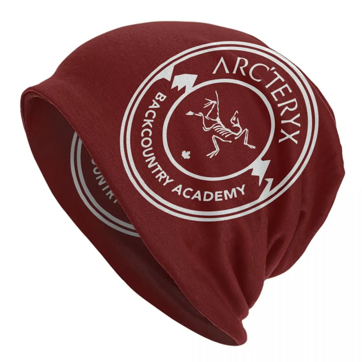BEST TO-BUY Arcteryx Merchandise Logo Bonnet Hat Knitted Hat Autumn Winter Street Skullies Beanies Hat Unisex Warm Dual-use Caps