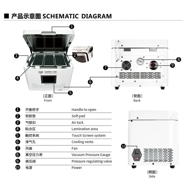 TBK 808A все в одном встроенная фотокамера для iPad Диагональ экрана 13 дюймов