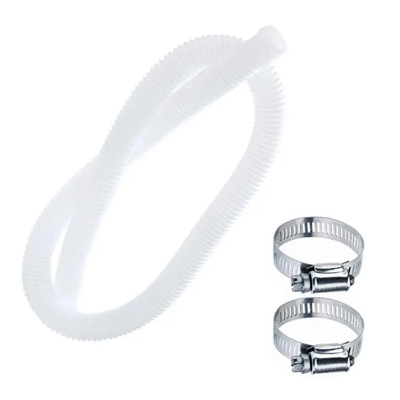 

Шланг для бассейна диаметром 1,25 дюйма, сменный шланг с металлическими зажимами