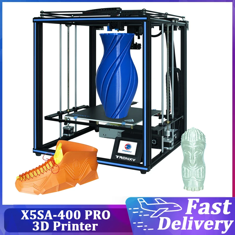 

3D-принтер TRONXY X5SA-400PRO, 400*400*400 мм, бесшумный, с функцией возобновления печати, обнаружения нити, автоматическое выравнивание, высокая точность,...