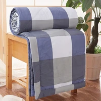 washed cotton summer cool quilt summer quilt gift quilt unprinted simple air conditioner quilt wholesale