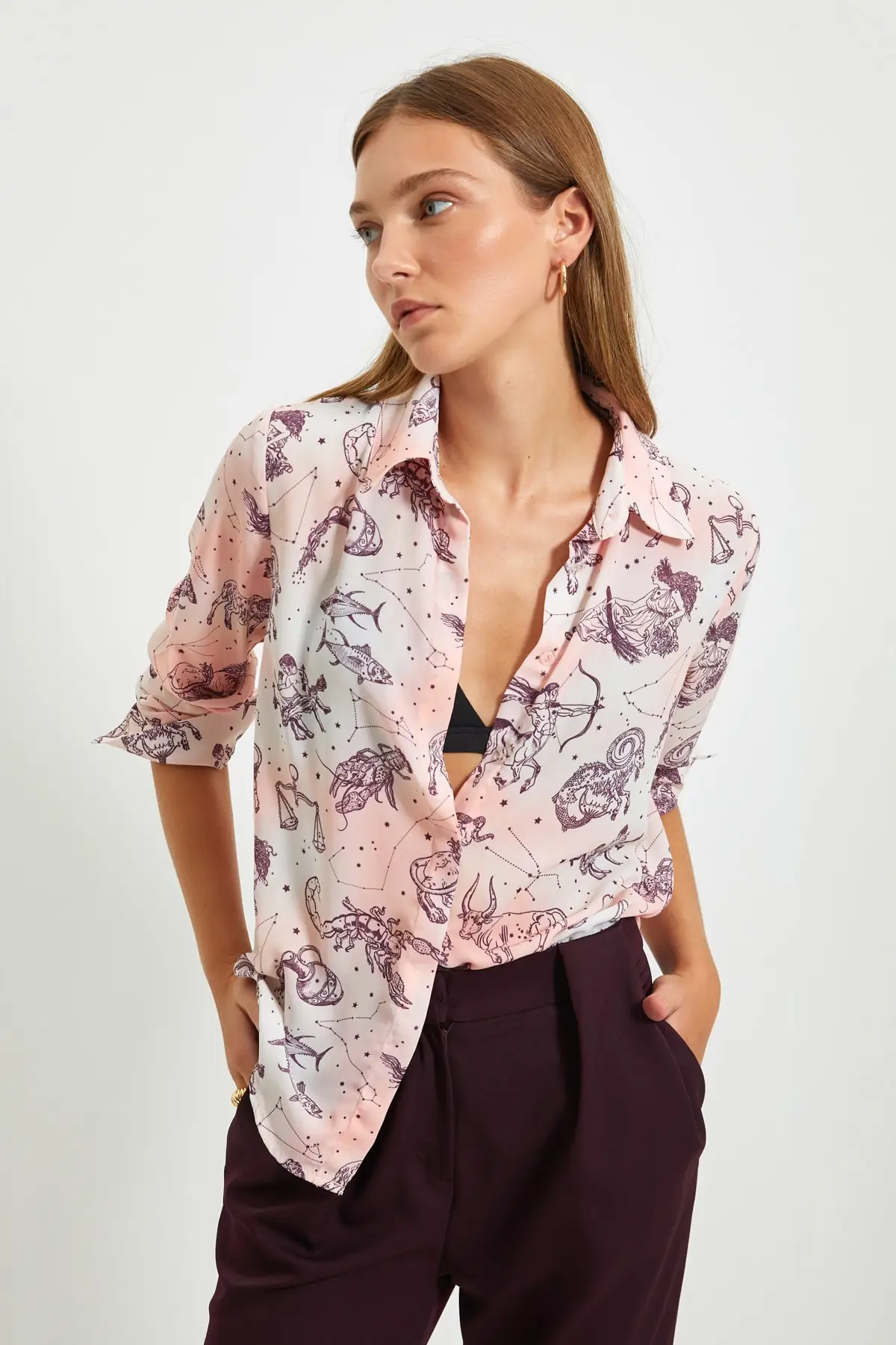 

Trendyol Printed Shirt TWOAW22GO0134