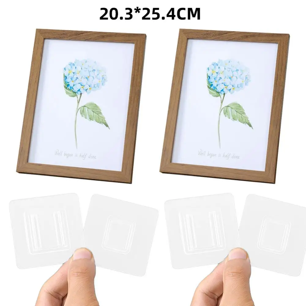 

Seamless Mother-in-law Buckle In Pie Order Traceless No Need To Punch Holes Photo Frame Multifunction Hook Up Holder Tidy