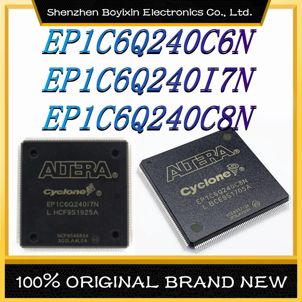 EP1C6Q240C6N EP1C6Q240I7N EP1C6Q240C8N посылка: TQFP-240 абсолютно новое оригинальное подлинное программируемое логическое устройство (CPLD/FPGA) IC