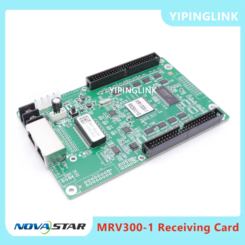 

Novastar MRV300-1 LED Display Receiver Card Full Color Single Color Dual Color LED Screen Receiving Card With 50P HUB Port