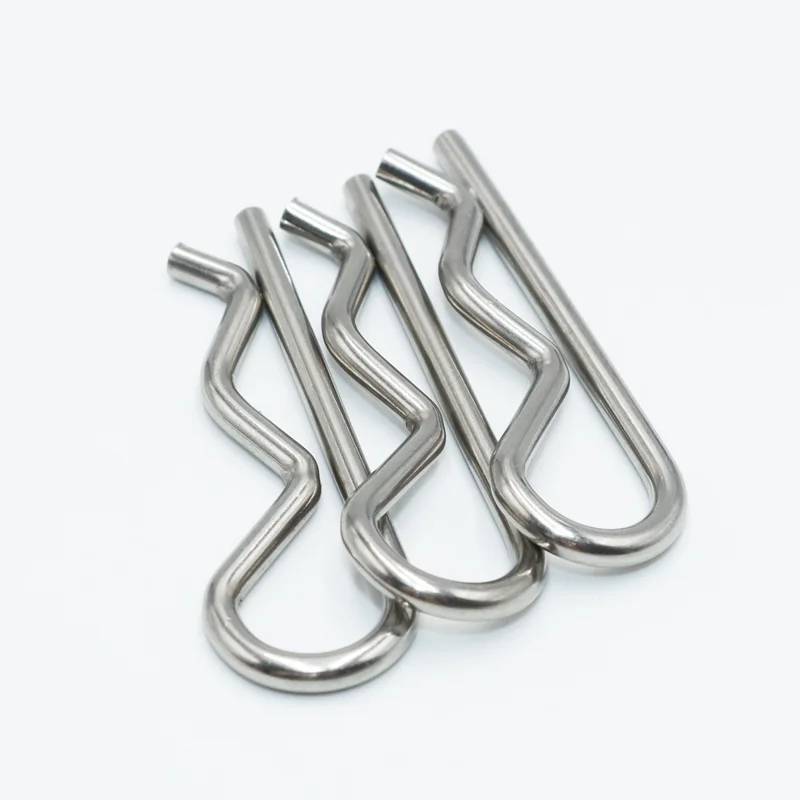 304 г. пружинный зажим R-образной формы из нержавеющей стали диаметром 1 5 мм 6 8 2 3 4