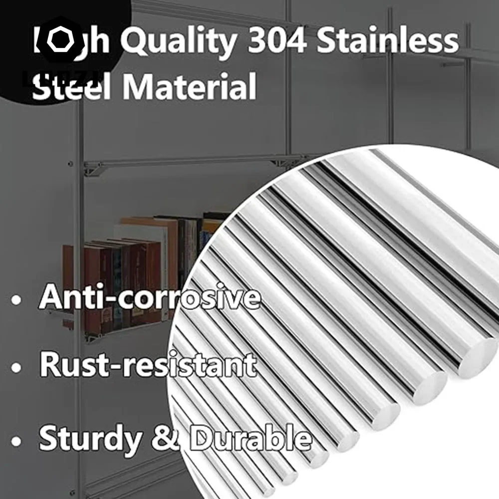 1 шт. 100/200/300/400/500 мм стержень из нержавеющей стали 304 диаметром 3/4/4 5/5/5 5/6/6 5 сплошной