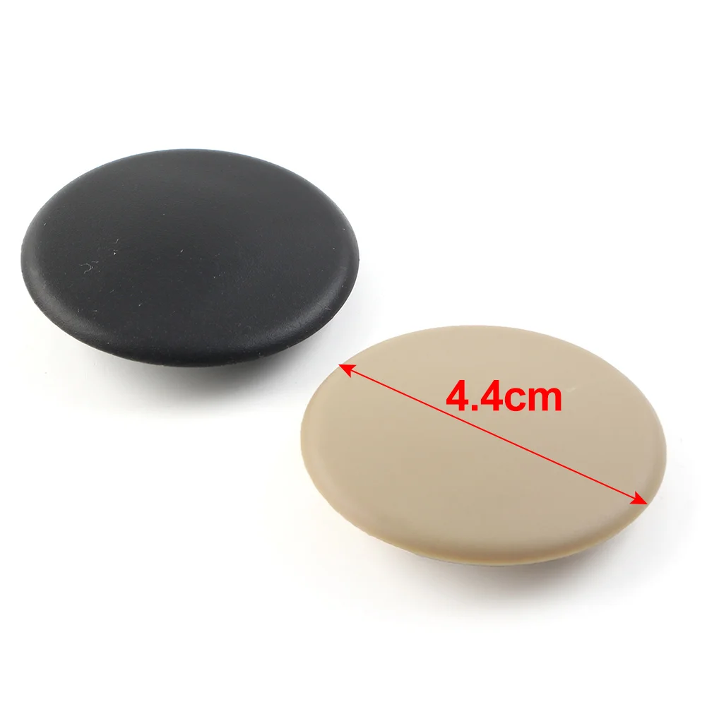 Черный/бежевый автомобильный подлокотник на переднее сиденье крышка финишер для