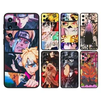 naruto anime pain uchiha sasuke for huawei p50 p40 p30 p20 p10 p8 pro lite e 2017 5g black silicone soft luxury phone case capa
