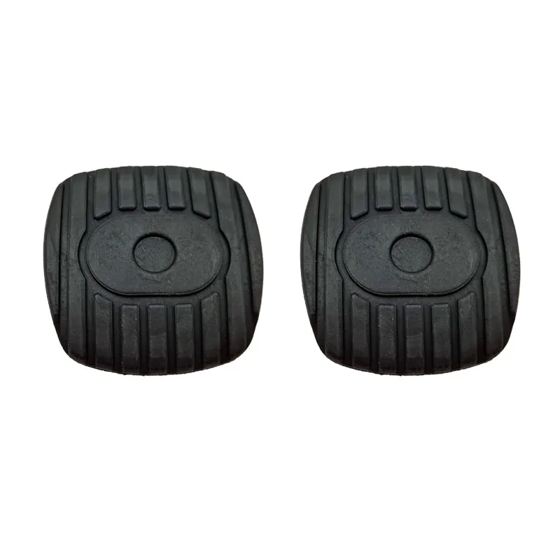 

2 резиновых накладки на педаль тормозной муфты, подходят для Nissan Note Cube Tiida Micra NV200 2009 2010, черная резина 46503-JX040