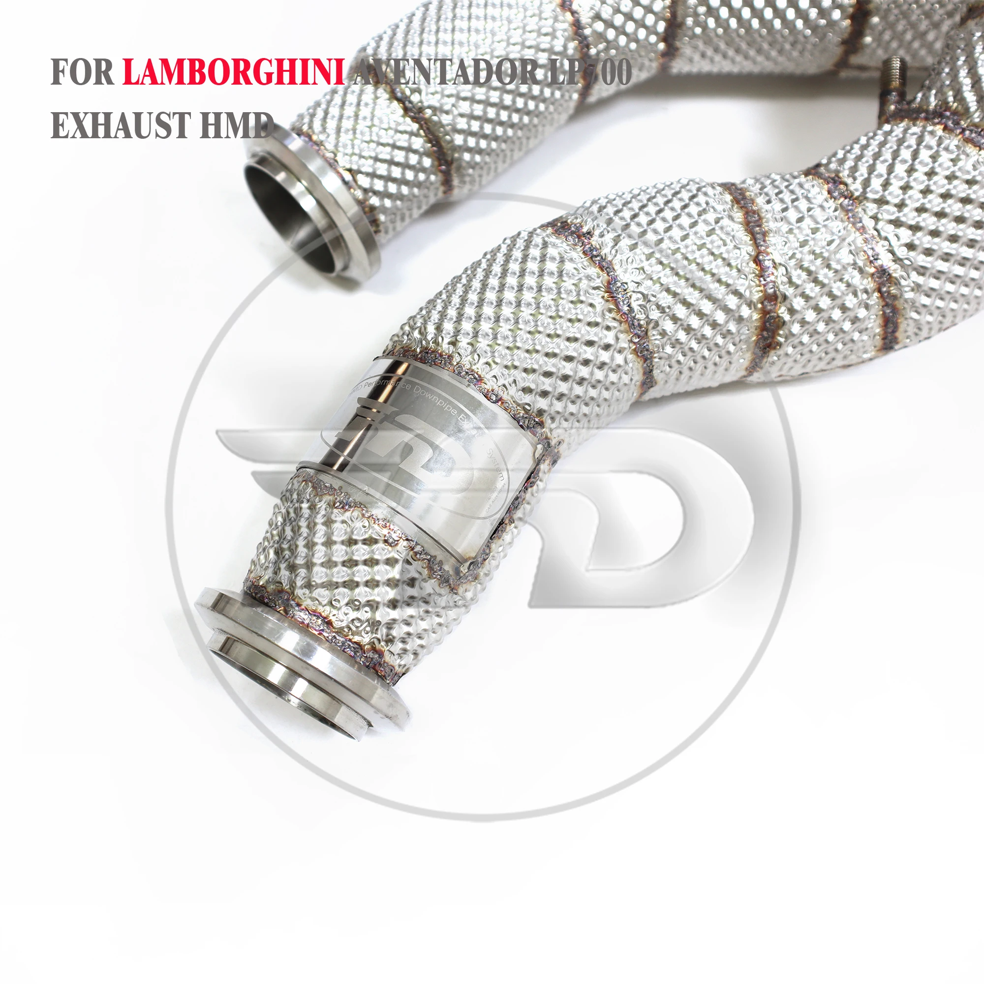 Даунпайп HMD для выхлопной системы Lamborghini Aventador LP700 каталитический коллектор из