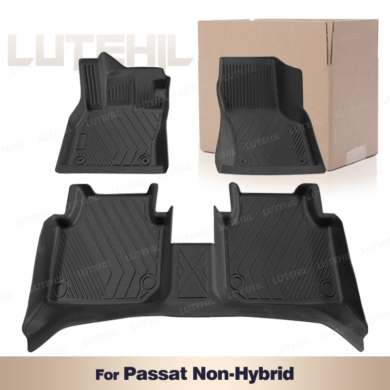 

Всепогодный напольный коврик из ТПЭ для VolksWagen VW Passat B8 2019-2025 2024 2023 2022 2021, ковер, аксессуары для защиты салона автомобиля