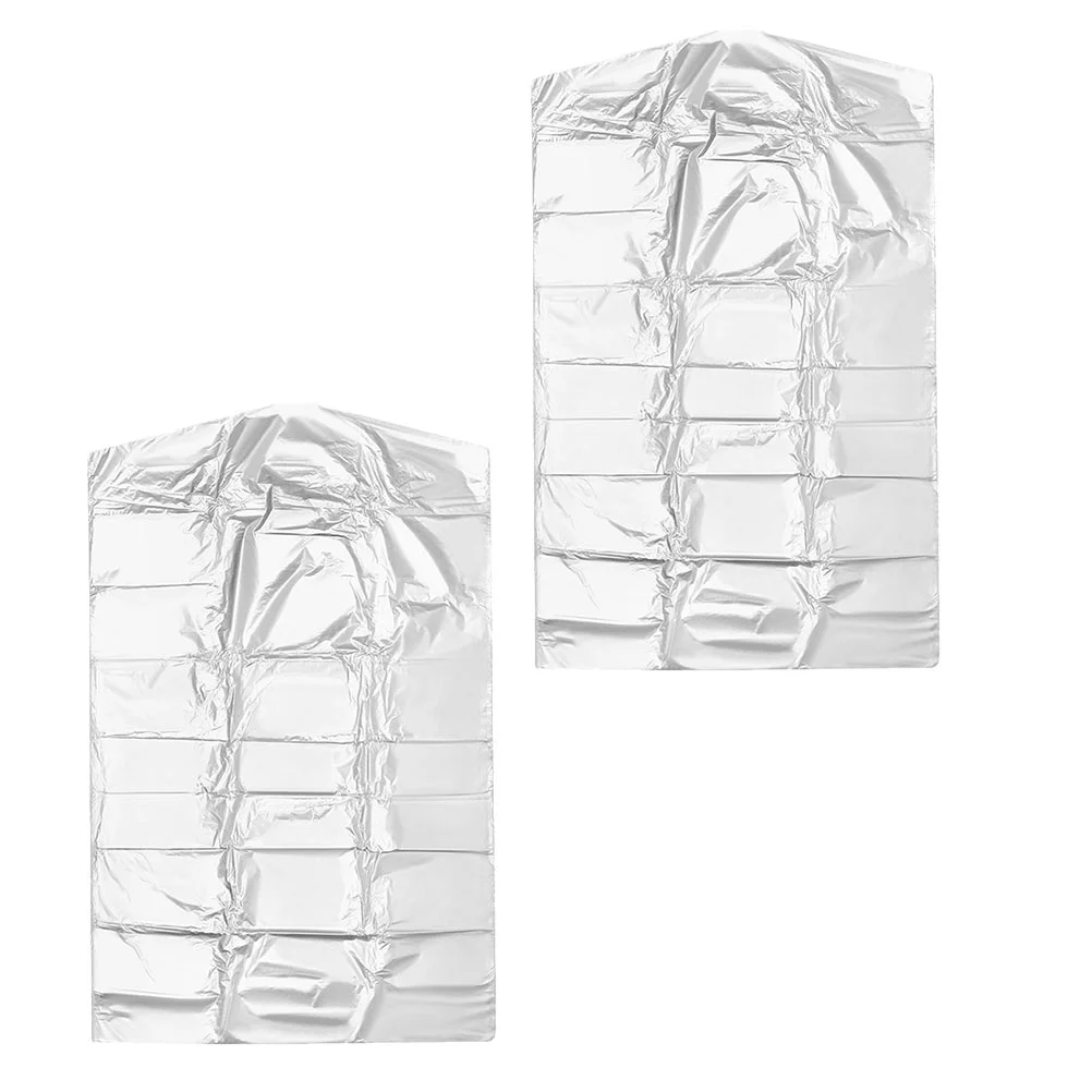 

60 Pcs Protector Garment Dry Cleaning Bag Bride Storage Bags Clothes Cover Plastic Cloths Home things