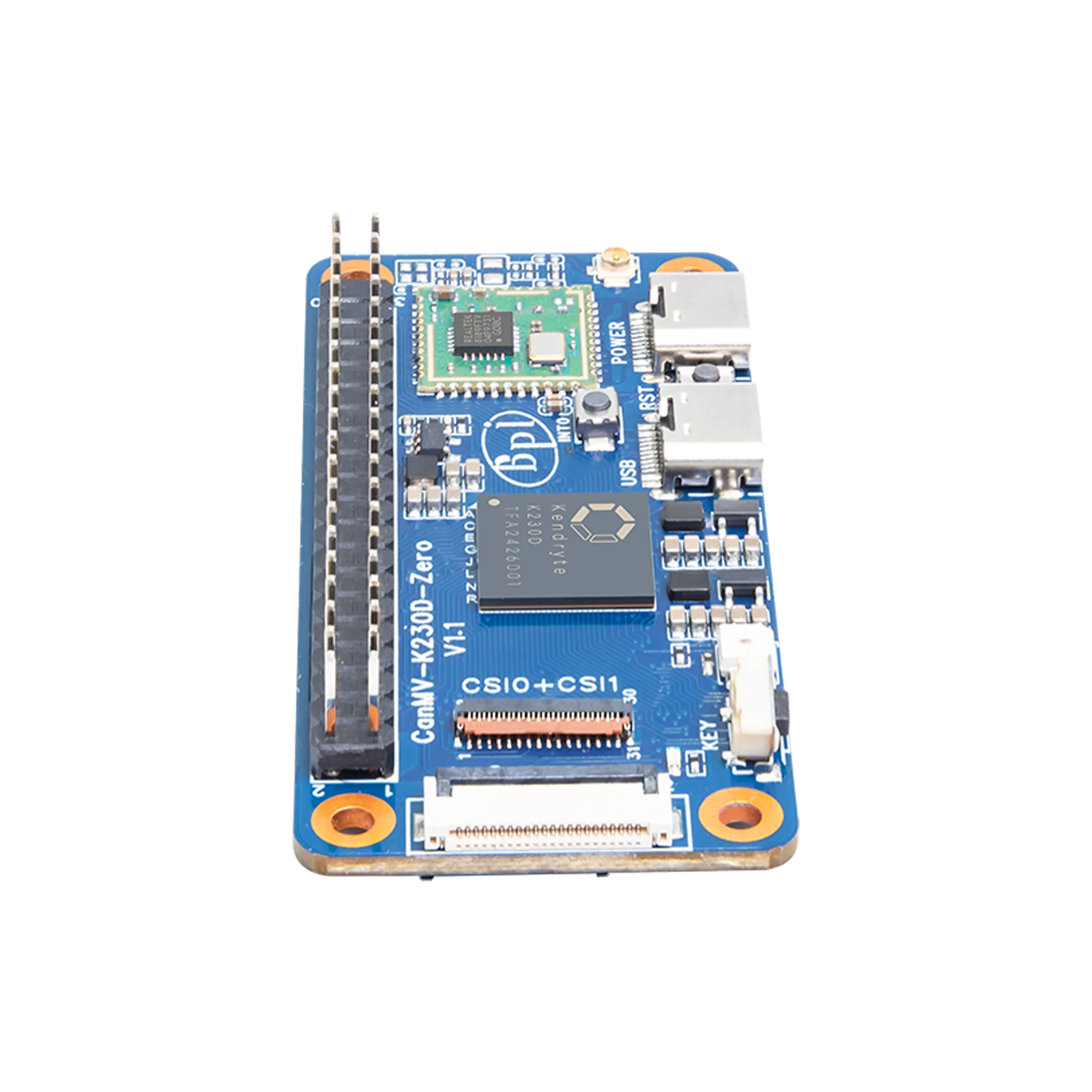 Banana Pi BPI-CanMV-K230D-Zero Canaan K230D RISC-V 128 ОЗУ Двойная камера MIPI CSI srceen 40-контактный