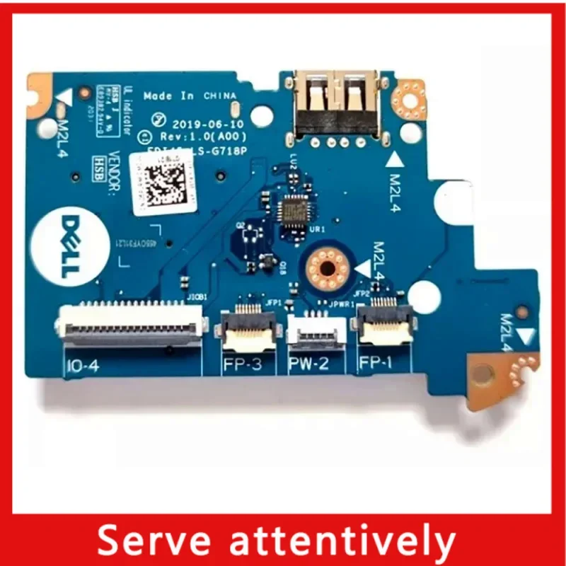 Оригинальная плата CMOS SD USB для DELL Inspiron 14-5493 15-5593 3401 3501 LS-G718P 053Y9J 05 PJRM новая